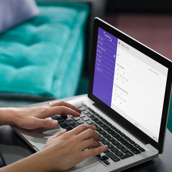 Parents setting Daily Limits Easily manage Screen Time
