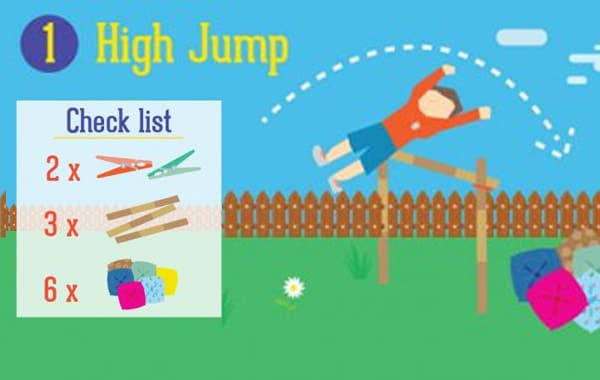 Switch on, switch off and join in with the Backyard Olympics this summer  
