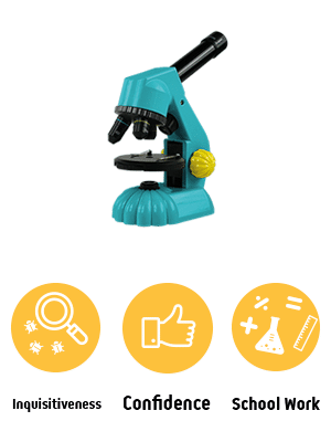 Microscope - Helps kids with: Inquisitiveness, Confidence and School work
