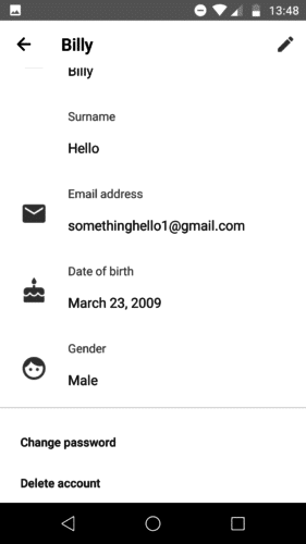 gmail email ändern