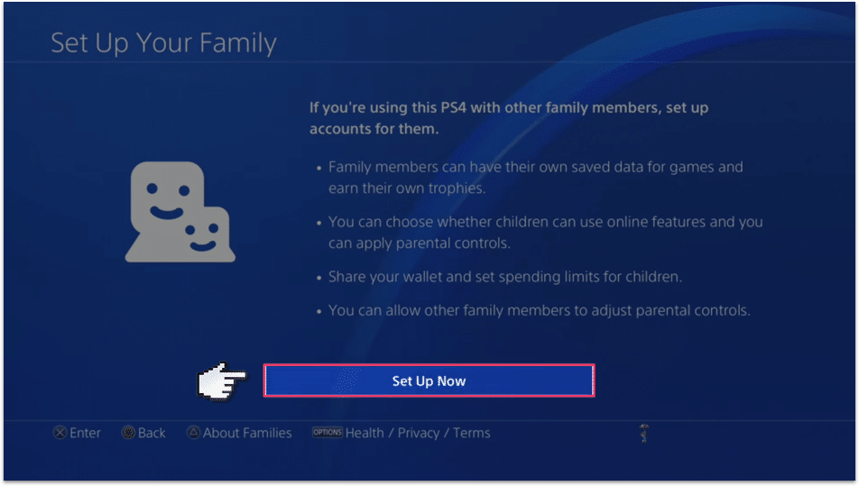 Changing parental shop controls on ps4