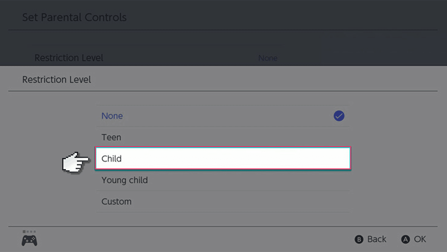 Nintendo Switch Parental Controls